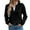 Black, variant on Cute Sweater Women Elegant Lace Trim V Neck Knitted Long Sleeve Cropped Cozy Sweaters Black