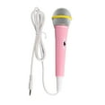 thumbnail image 4 of Singing Machine Dynamic Karaoke Microphone with 3.5mm Plug Kids Singing Microphone Handheld Microphone for Family Party Musical Instrument, 4 of 7