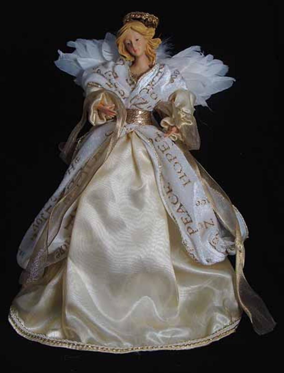 12" Striking Gold Angel Christmas Table Top Decoration Walmart Canada
