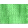 thumbnail image 1 of Ahgly Company Indoor Rectangle Solid Emerald Green Modern Area Rugs, 2' x 5', 1 of 4