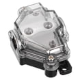 thumbnail image 4 of KAKOWELY car audio grounding block Car Audio Grounding Block 3 Way Auto Audio Grounding Distribution Hub Car Audio Ground Distribution Car Audio Grounding Splitter Box Car Audio Ground Block, 4 of 5