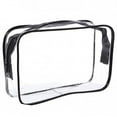thumbnail image 1 of Trousse de Toilette Transparente Imperméable, Pochette de Maquillage Portable, Trousse Cosmétique pour Femmes, 1 of 10