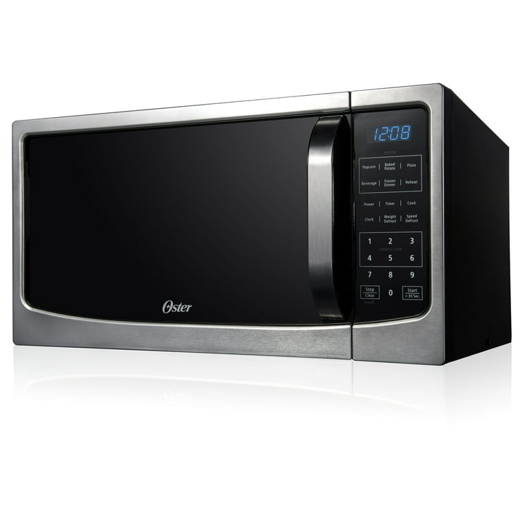 Buy Oster Microwave Oven, 1.6 cu. ft, Stainless Steel/Black Online at  desertcartNorway