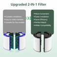 thumbnail image 4 of Filtro purificador de aire de repuesto isinlive 360 Combi Glass, 4 of 8