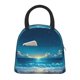 thumbnail image 1 of Disketp Night Sky Beach Scene Bolsa Térmica para Almuerzo, Lonchera con Abertura Amplia y Gran Capacidad, Organizador Reutilizable para Mujeres, Hombres y Adultos, 1 of 6