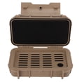 thumbnail image 4 of Caja de herramientas de almacenamiento de plástico ABS, herramienta de transporte resistente al agua Protector de seguridad Hardware Caja de herramientas Estuche de transporte rígido impermeable Diseño de última generación, 4 of 8