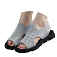 thumbnail image 3 of WILLBEST Sandalias Con Plataforma De Mujer Sandalias Planas De Verano Para Mujer Sandalias Ortopédicas Sandalias Ligeras Para Caminar Sandalias Deportivas Al Aire Libre Sandalias De Playa, 3 of 6