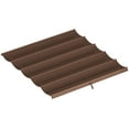 thumbnail image 1 of Outsunny 8.2' x 8.4' Pergola Canopy Top Only, Fit 10' x 10' Frame, Coffee, 1 of 10