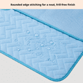 thumbnail image 7 of Cooling Mat for Dogs, Pressure Activated Gel Pet Cooling Pad, No Need to Freeze or Refrigerate, Reusable Summer Cooling Bed for Indoor Outdoor Car & Crate By PULMCheerger, 7 of 7