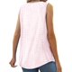 thumbnail image 2 of Camisa Plisada de Encaje Sin Mangas, Blusa de Verano, Túnica Rosa XXXL, 2 of 4