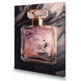 thumbnail image 2 of Designart "Pink Perfume Couture" Fashion Perfume Canvas Print, 2 of 5