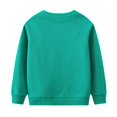 thumbnail image 5 of YDFCWXW Toddler Boys Patterned Crewneck Sweatshirt, Long Sleeve Pullover Tops Shirts for School (Green, 2-3 Years), 5 of 8