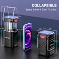 thumbnail image 4 of Linterna de camping LETMY recargable LED solar, paquete de 4, 4 of 7
