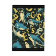 thumbnail image 3 of Chririnla Vintage Shark & Letter Print Foldable Kids Trifold Wallet Pouch, Polyester Children's Wallet Lightweight Children Trifold Wallet for Travel Sports, 3 of 7