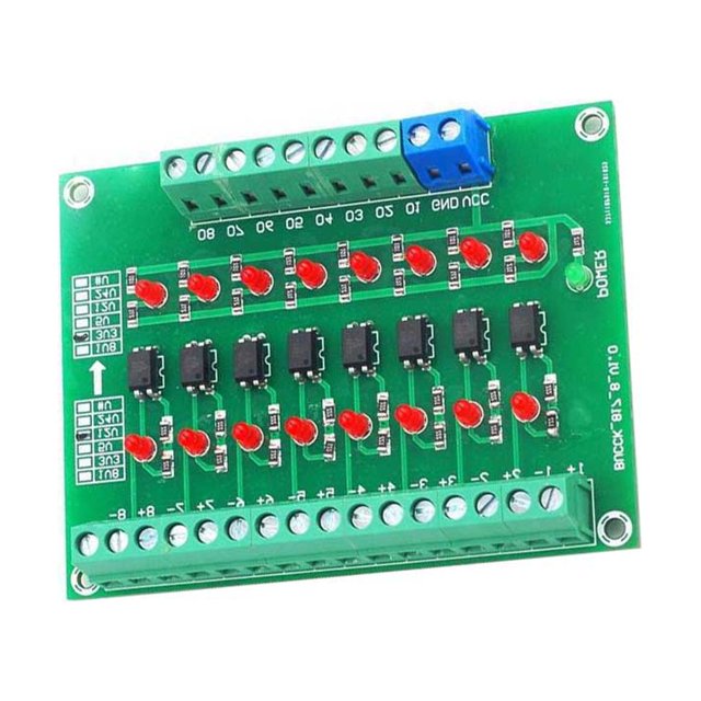 Methold Módulo de aislamiento 12V a 3,3 V PLC DST 1R8P placa de conversión resistencia a la corrosión voltaje placa de aislamiento Chip de Electrónica miscelánea