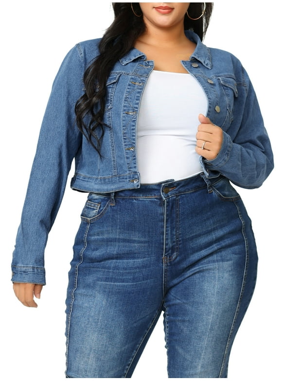 Women's Plus Size Denim Jackets