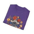 thumbnail image 4 of Retro Bloom: Classic Camera & Floral Fusion Tee - Unisex Softstyle T-Shirt, 4 of 4