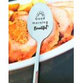 thumbnail image 2 of Valentines Day Birthday Gifts for Wife Girlfriend Coffee Tea Lovers Gift for BF Fiancee Good Morning Beautiful Spoon for Girlfriend Wife Anniversary Christmas Gift Dessert Spoons, 2 of 6