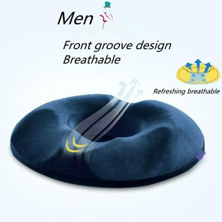 Smarit Donut Seat Cushion Pillow Memory Foam For Hemorrhoids