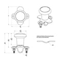thumbnail image 4 of Heavy Duty Chrome Steering Wheel Spinner / Suicide Knob, 4 of 4
