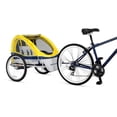 thumbnail image 2 of Remolque para Bicicleta Infantil Schwinn Echo Amarillo Gris con Toldo y Neumáticos de 20 Pulgadas pa, 2 of 7