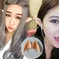 thumbnail image 4 of Elf Oreille Décorative en Latex Fée Oreille Cosplay Costume Oreille, 4 of 10