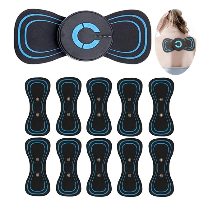 PENGXIANG Mini Masseur de Cou Masseur de Vertèbres Cervicales 6 Modes Réglables Masseur Portable pour Tout le Corps