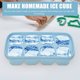 thumbnail image 3 of Molde de hielo doméstico bandeja de hielo pequeño congelador de hielo bandeja de cubos de hielo dibrillo de cubos de hielo molde, 3 of 6