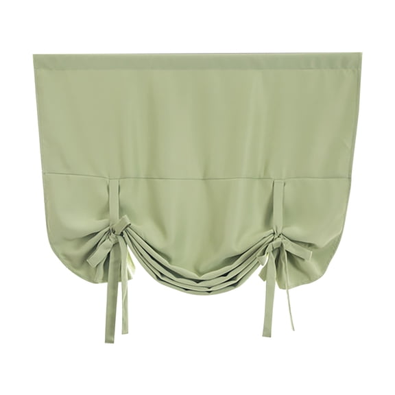 Tier Curtains Cozival Plaid Tie-Drapes with Valance Curtains, Rod Cover, Tie-Drapes with Top, Semi-Sheer Light-Filtering Fabric, Suitable for Farmhouse Kitchen Decor, 46 X 63 Inches, B