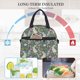 thumbnail image 4 of Fotbe Retro Bunny Floral Bolsa de Almuerzo con Estampado, Lonchera Aislada, Contenedores de Comida Reutilizables Tipo Cooler a Prueba de Fugas, 4 of 7