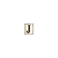 thumbnail image 1 of J Lettre Bloc&44; Blanc - Grand, 1 of 1