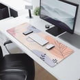 thumbnail image 2 of Large Gaming Mouse Pad: Enhance Gaming Precision - Abstract Art Design, Waterproof, Non-Slip Base - Modern Boho Leaves - Perfect Office Laptop Accessory - Extended Desk Pad - 31.5 X 11.8 Inch, 2 of 7