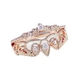 thumbnail image 1 of Anillo de apertura de moda Sonducket anillos ajustables de cristal accesorio de vestir joyería para boda fiesta viaje, 1 of 6