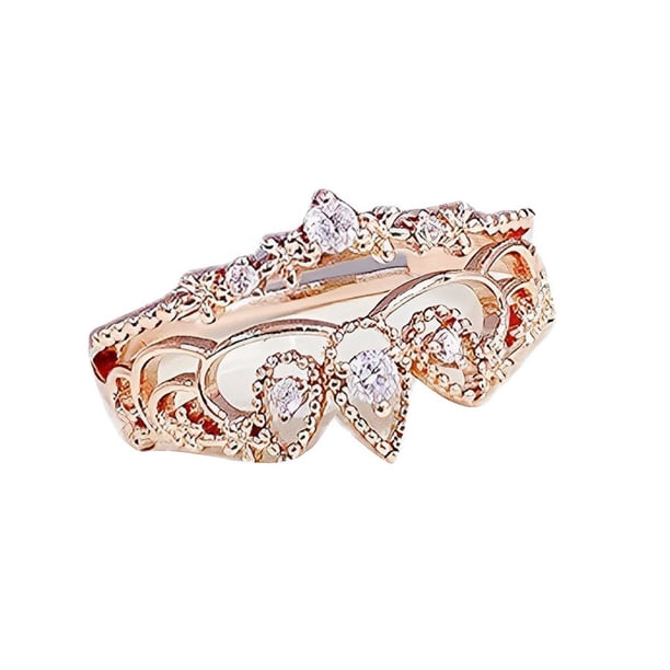 Anillo de apertura de moda Sonducket anillos ajustables de cristal accesorio de vestir joyería para boda fiesta viaje