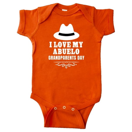 

Inktastic Grandparents Day I Love My Abuelo Gift Baby Boy or Baby Girl Bodysuit