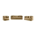 thumbnail image 6 of Meridian Furniture Alder Camel Velvet Loveseat, 6 of 16