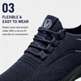 thumbnail image 5 of CHICVOMEY Comfortable Sneakers for Men Lightweight Mesh Running Shoes Stylish Cushioned Walking Shoes Suitable for Hiking Travel and Daily Wear, 5 of 8