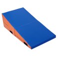 thumbnail image 4 of Gymnastique Pliante Incliner le Fromage Coin Forme Technique Tumbling Mat Pliage Incliner le Fromage Pente Gymnastique Gymnastique Exercice Aérobic Tumbling Coin, 4 of 9