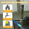 thumbnail image 3 of Kojem 2 Place Weeder Trimmer Rack Holder, for Trailer Truck Edgers Pole Saws Tree Trimmers, 3 of 9