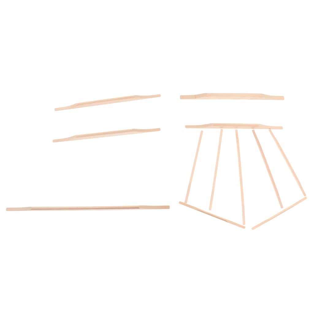 LeeQinersw 24 Pcs Spruce Bracewood Kit for Acoustic/Classical Guitar Makers Luthiers Supply