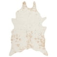 thumbnail image 2 of Safavieh Faux Cow Hide Dalia Novelty Area Rug, Beige/Silver, 3' x 5', 2 of 11