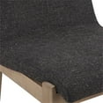 thumbnail image 6 of Uttermost Klemens 26" Farmhouse Fabric & Wood Counter Stool in Charcoal/Walnut, 6 of 7