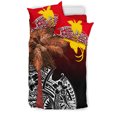 thumbnail image 2 of Papua New Guinea Duvet cover- Polynesian Palm Tree, 2 of 6