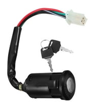 unbranded 250cc Motorcycle Ignition Switch For Atv Models Durable Keyed Start Switch For Beach Buggies Easy Installation