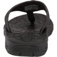 thumbnail image 3 of ROCKPORT Mens Black Cushioned Comfort Hayes Round Toe Slip On Thong Sandals Shoes 8 M, 3 of 8