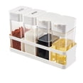 thumbnail image 2 of Organizador de Condimentos de Cocina, Caja de Condimento de Cuadrícula 4 Liviana Con Base Divisor para Almacenamiento de Aceite de Especias, 2 of 7
