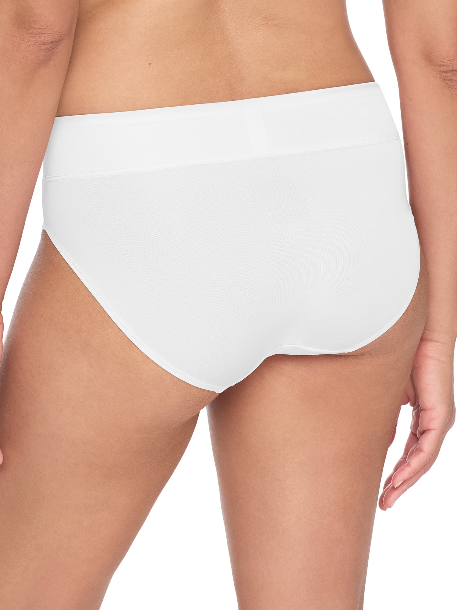 Warners® Blissful Benefits Women's Dig-Free Comfort Mid Waist Microfiber 3-Pack Hi-Cut S-3XL