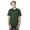 Forest Green, variant on Threadfast Apparel 600A Youth Ultimate CVC T-Shirt-Army Heather-L