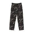 thumbnail image 2 of Vsdgher Cowgirl In Desert Print Mens Pajama Pants Sleep & Lounge Pants, PJ Bottoms With elastic waistb and Pockets, 2 of 5