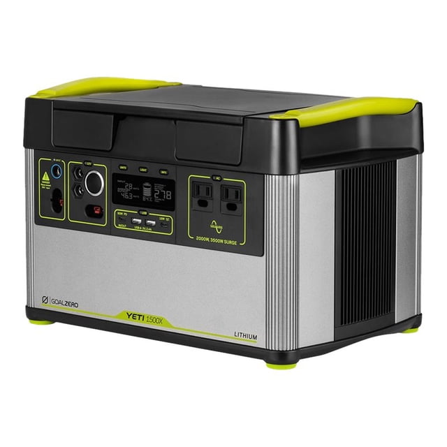 Goal Zero Yeti 1500X - Centrale Électrique Portable - lithium ion - 140.3 Ah - 1516 Wh